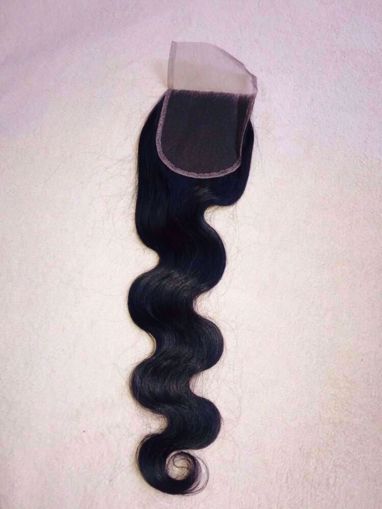 Picture of 4x4 closure body wave